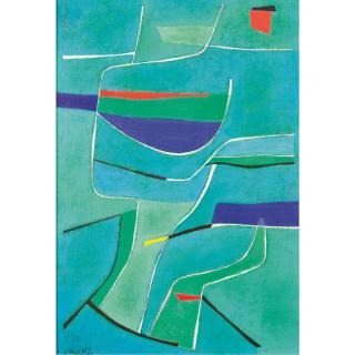 Gustave Singier - Solitude - Oliviers Et La Mer