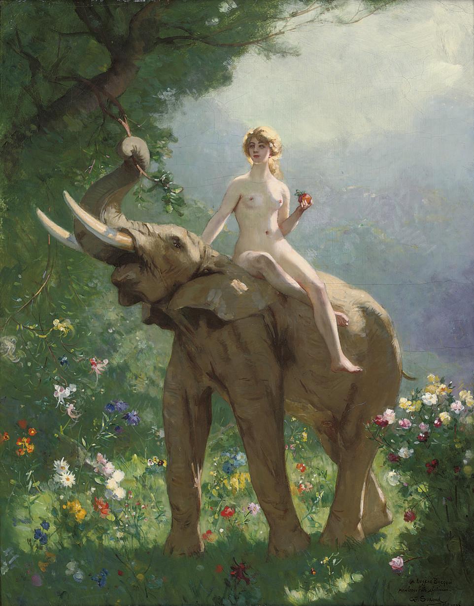 Gustave Surand - Eve dans l\'Eden