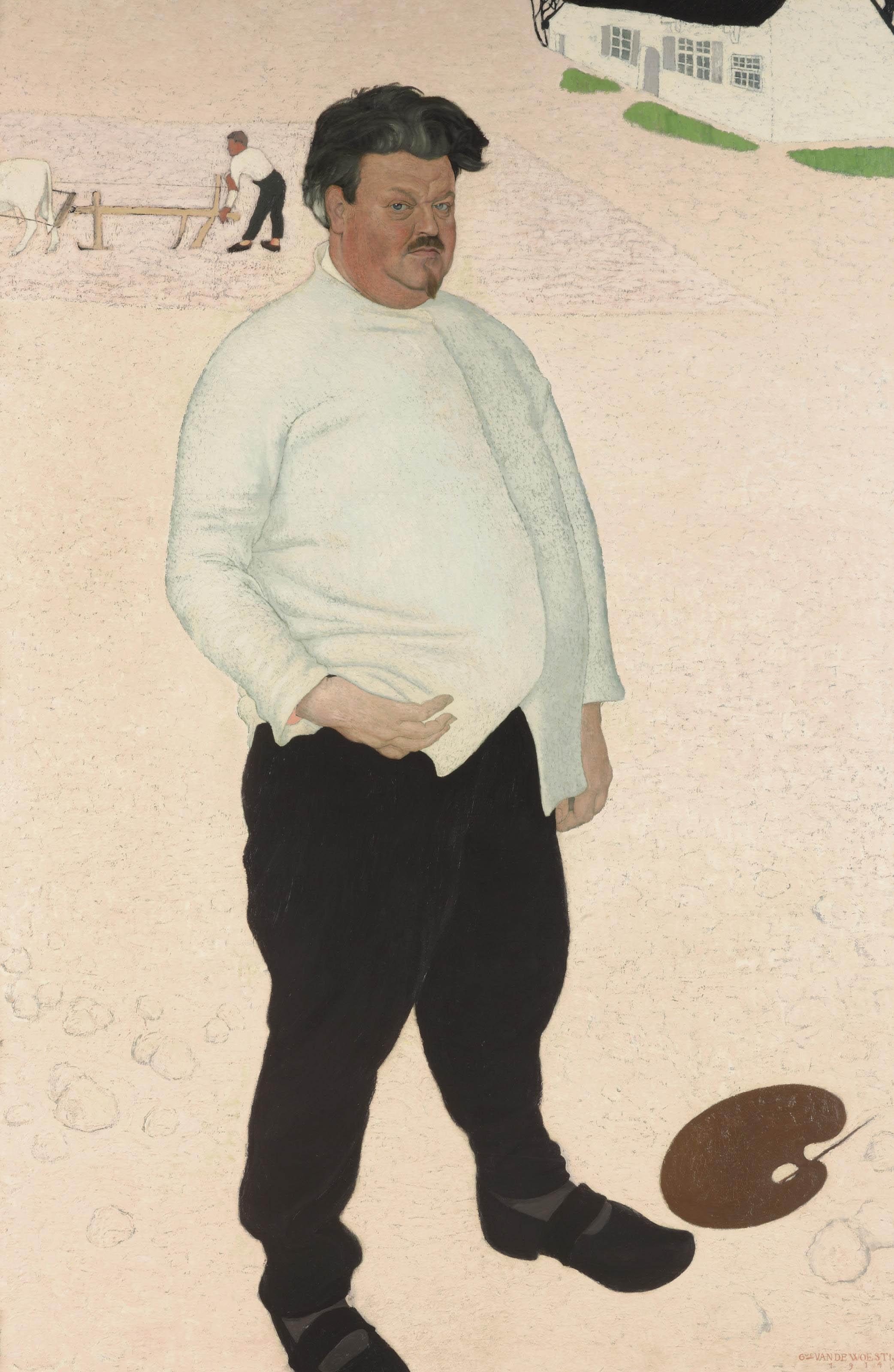 Gustave van de Woestyne - Portrait of Valerius De Saedeleer