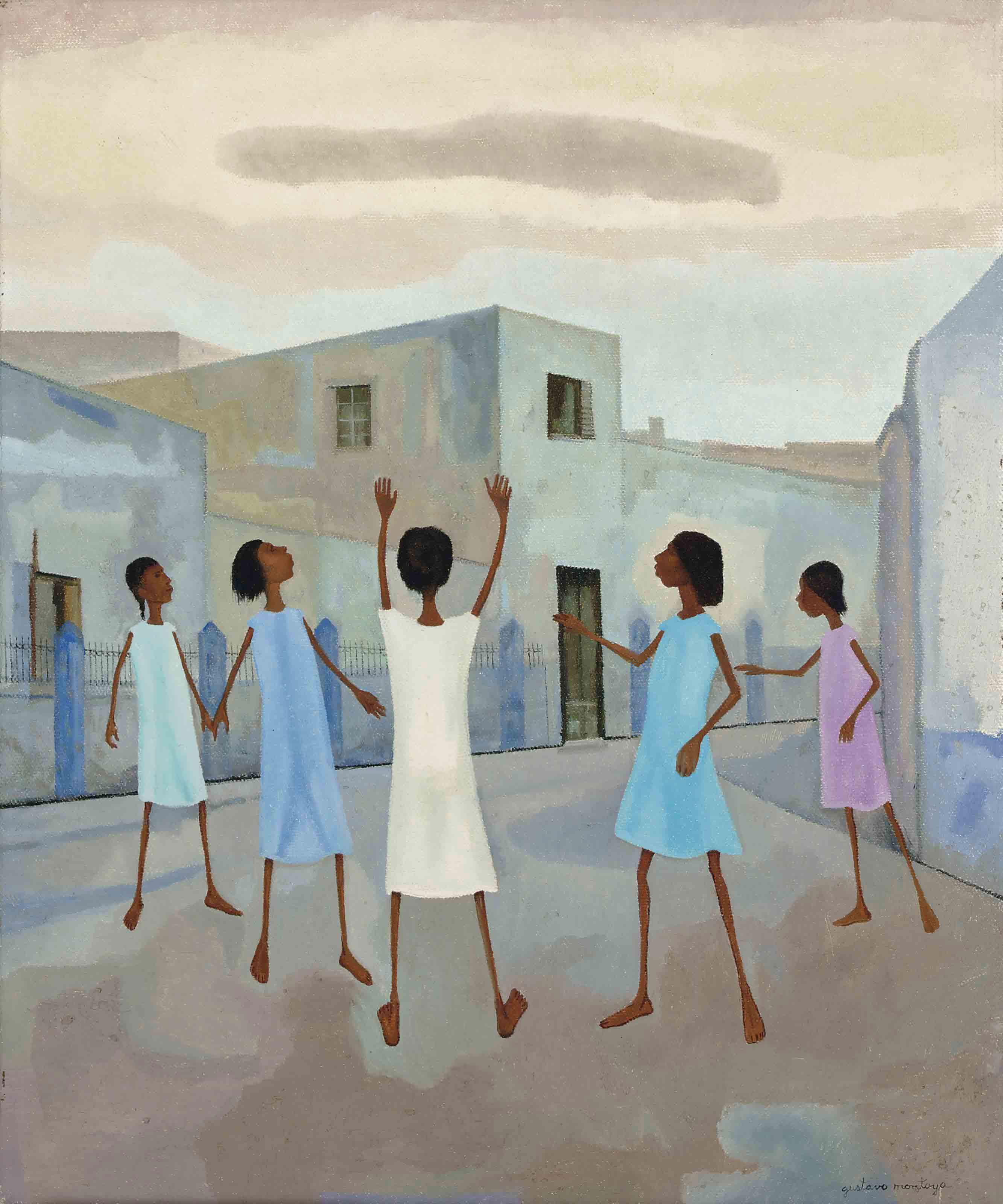 Gustavo Montoya - Chicas jugando