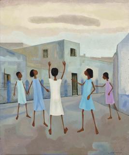 Gustavo Montoya - Chicas jugando