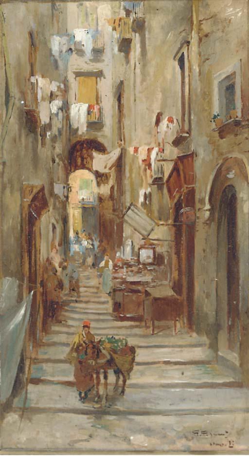 Gustavo Pisani - A Neapolitan Street