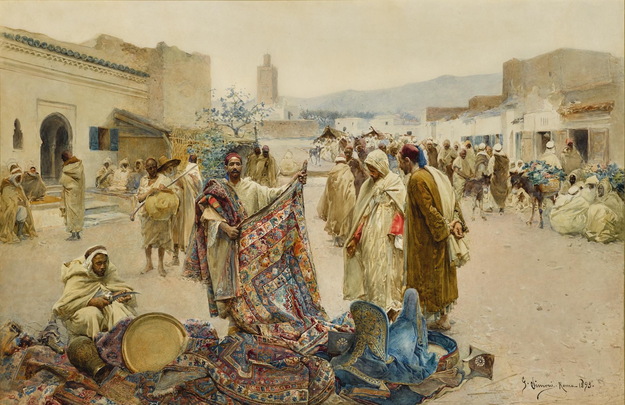 Gustavo Simoni - Italianthe Carpet Seller