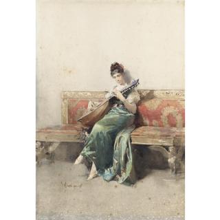 Gustavo Simoni - La Suonatrice Di Mandolino