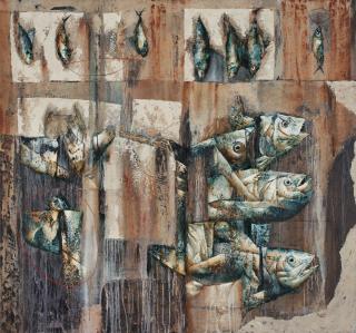 Gusti Agung Mangu Putra - Abstraksi Ikan