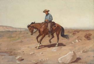 Gutzon Borglum - California Cowboy