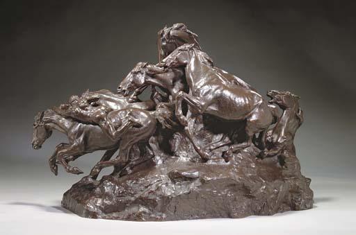 Gutzon Borglum - Mares of Diomedes\'