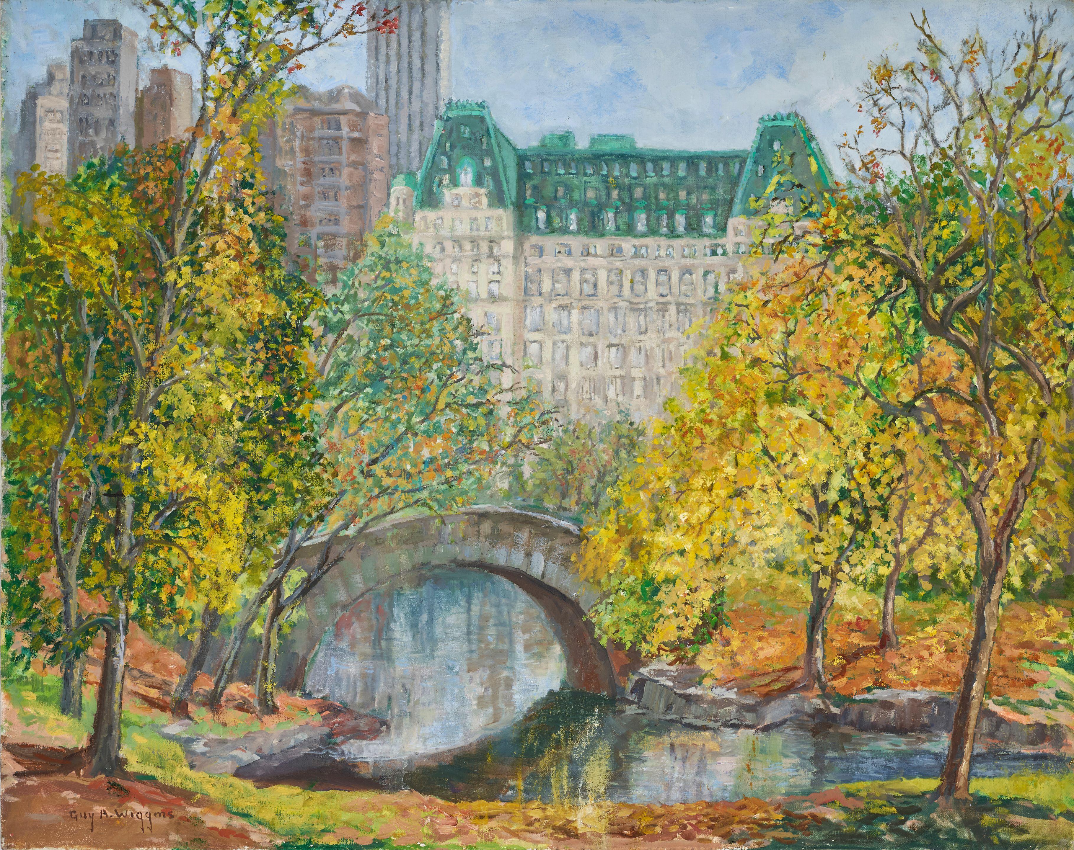Guy A. Wiggins - Early Autumn in Central Park
