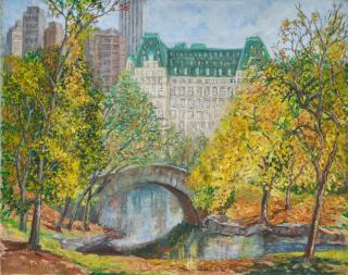 Guy A. Wiggins - Early Autumn in Central Park