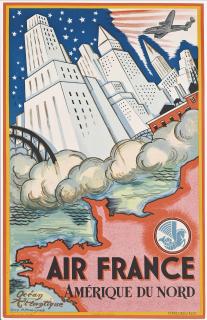 Guy Arnoux - Air France, Amérique Du Nord