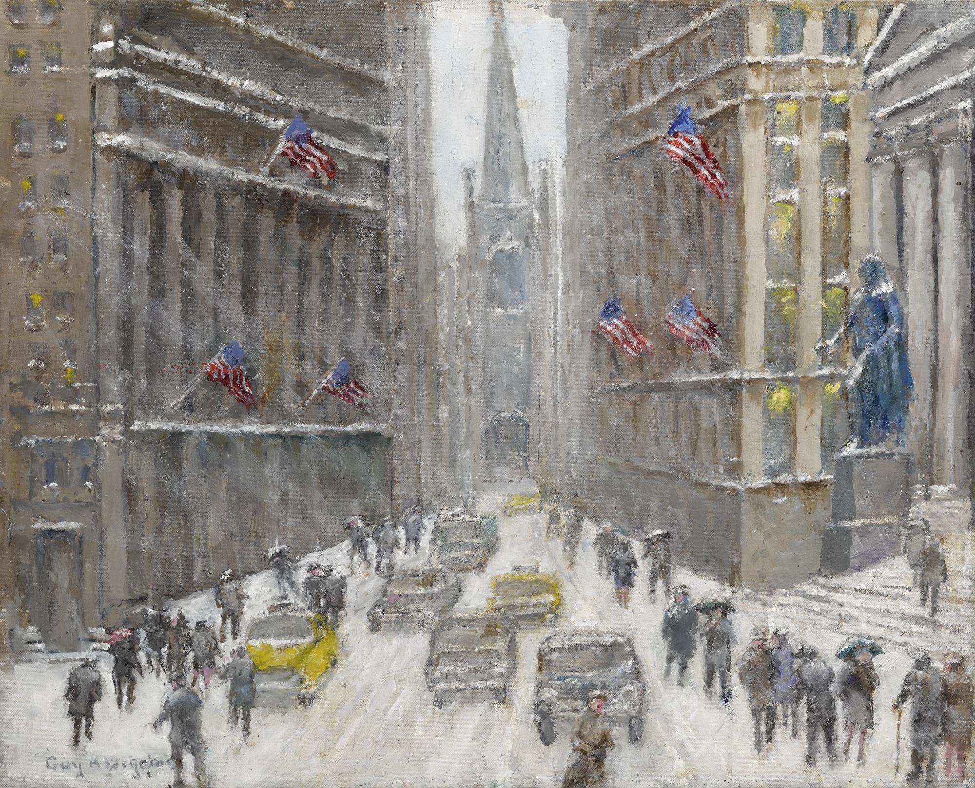 Guy Arthur Wiggins - Rough Weather On Wall Street
