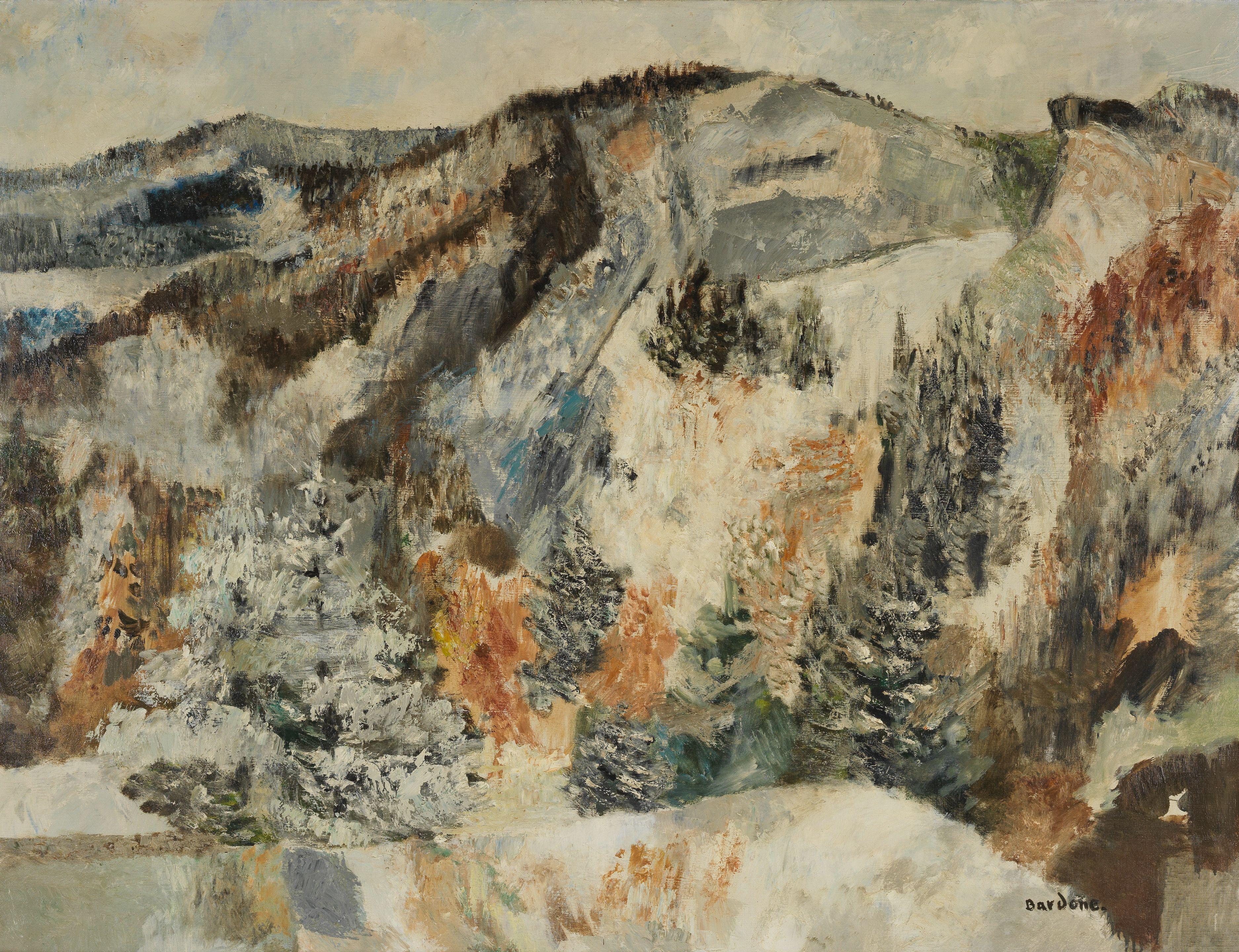 Guy Bardone - \'Grande neige\'