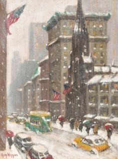 Guy Carleton Wiggins - 5th Avenue at 55th Street
