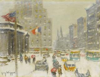 Guy Carleton Wiggins - At The Library