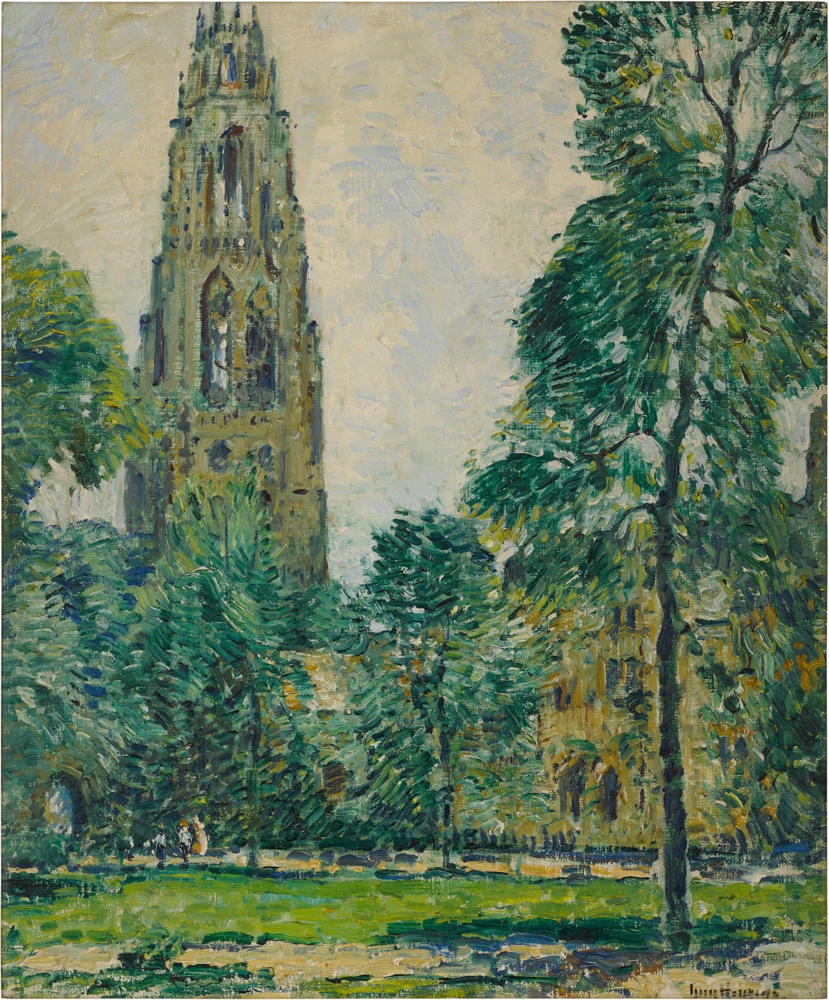 Guy Carleton Wiggins - Clock Tower, Harkness Memorial, New Haven
