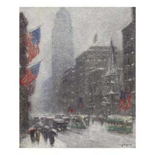 Guy Carleton Wiggins - Fifth Ave At 39Th Street