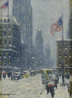 Guy Carleton Wiggins - Fifth Avenue At Madison Square