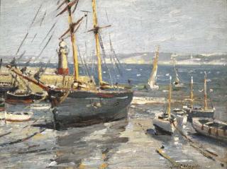 Guy Carleton Wiggins - Fresh Breezes, Gloucester