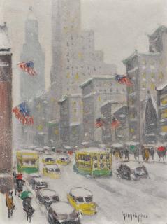 Guy Carleton Wiggins - Midtown Manhattan
