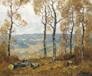 Guy Carleton Wiggins - Silvery Days, November