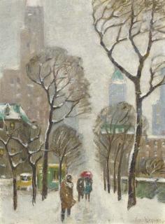 Guy Carleton Wiggins - Upper Fifth Avenue