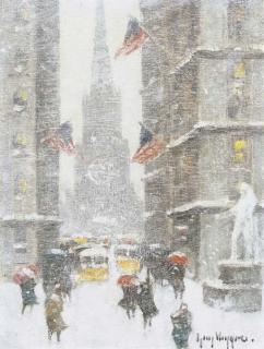 Guy Carleton Wiggins - Wall Street and Old Trinity