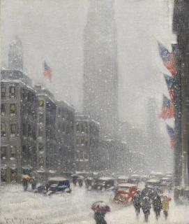 Guy Carleton Wiggins - Winter in New York