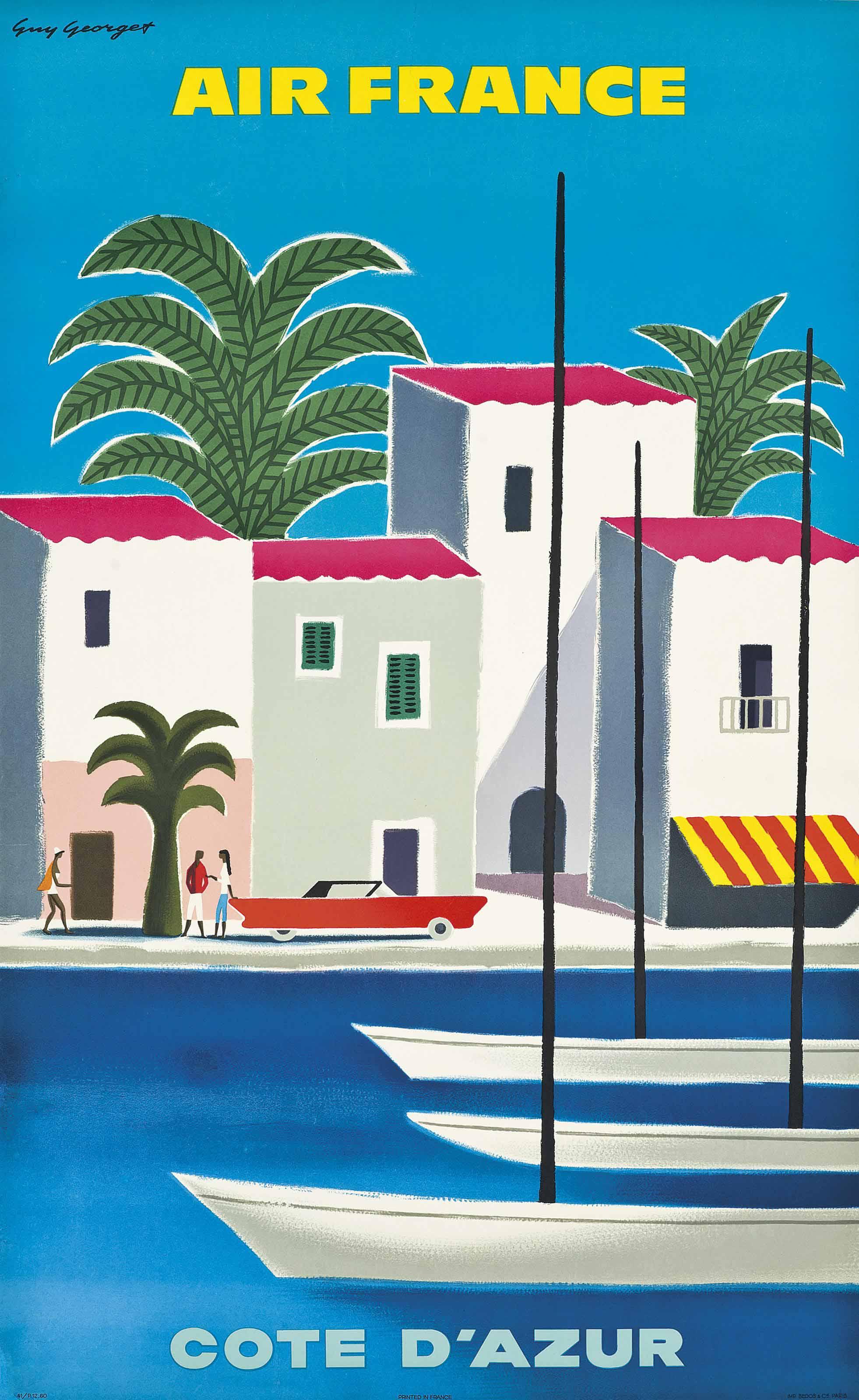 Guy Georget - Air France, Cote D\'Azur