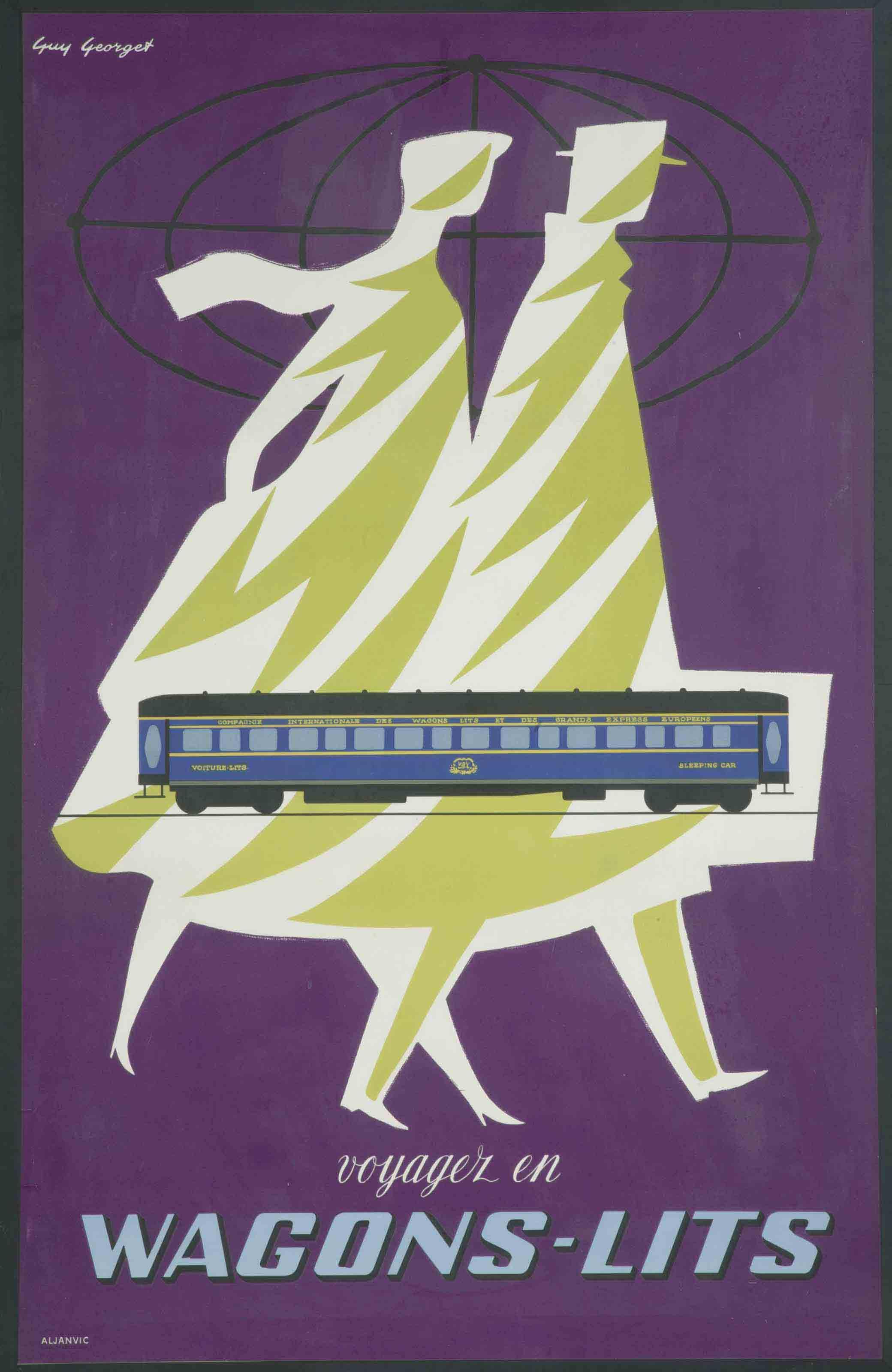 Guy Georget - Voyagez en Wagons-Lits