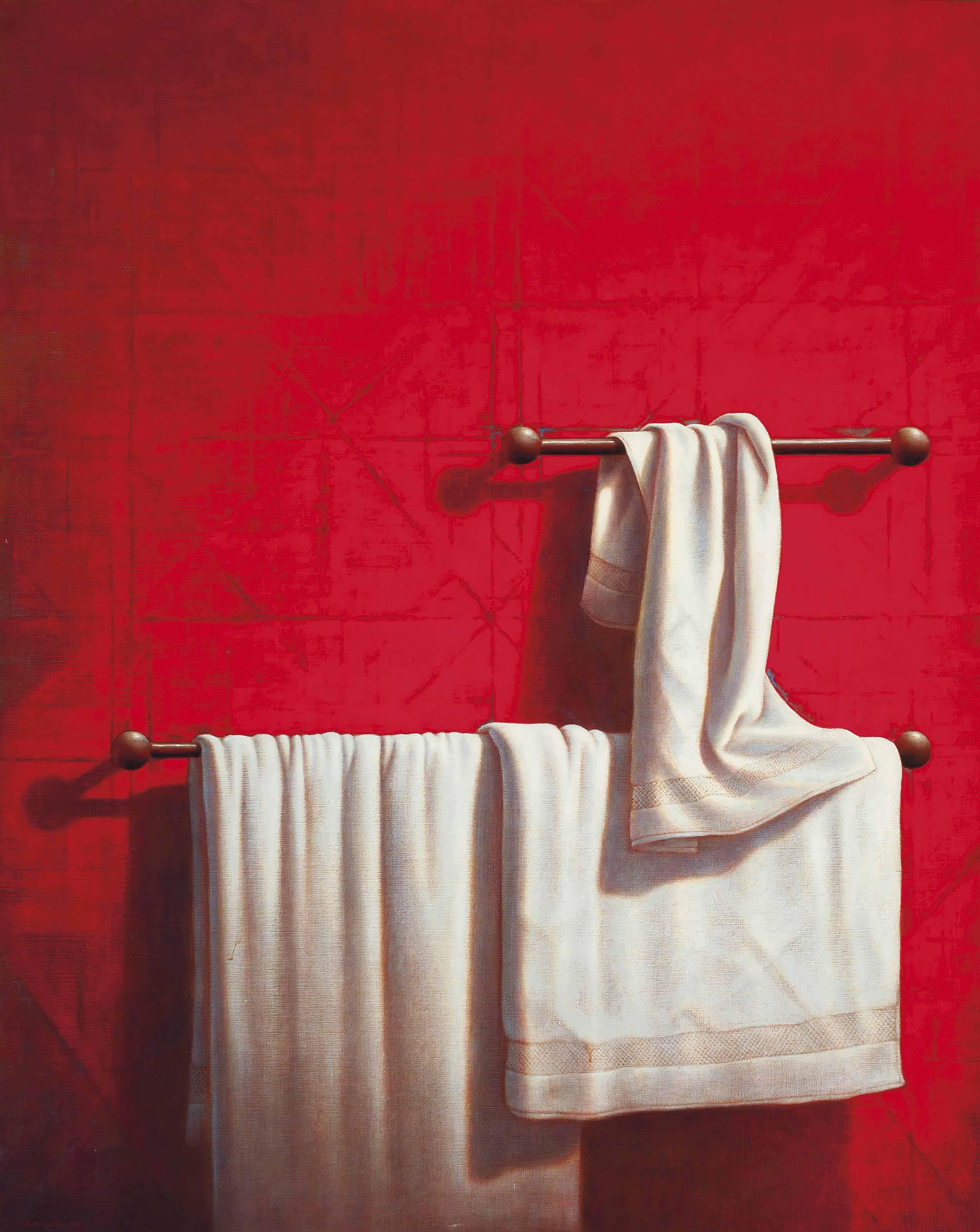 Guy Gladwell - Bath towel and rail