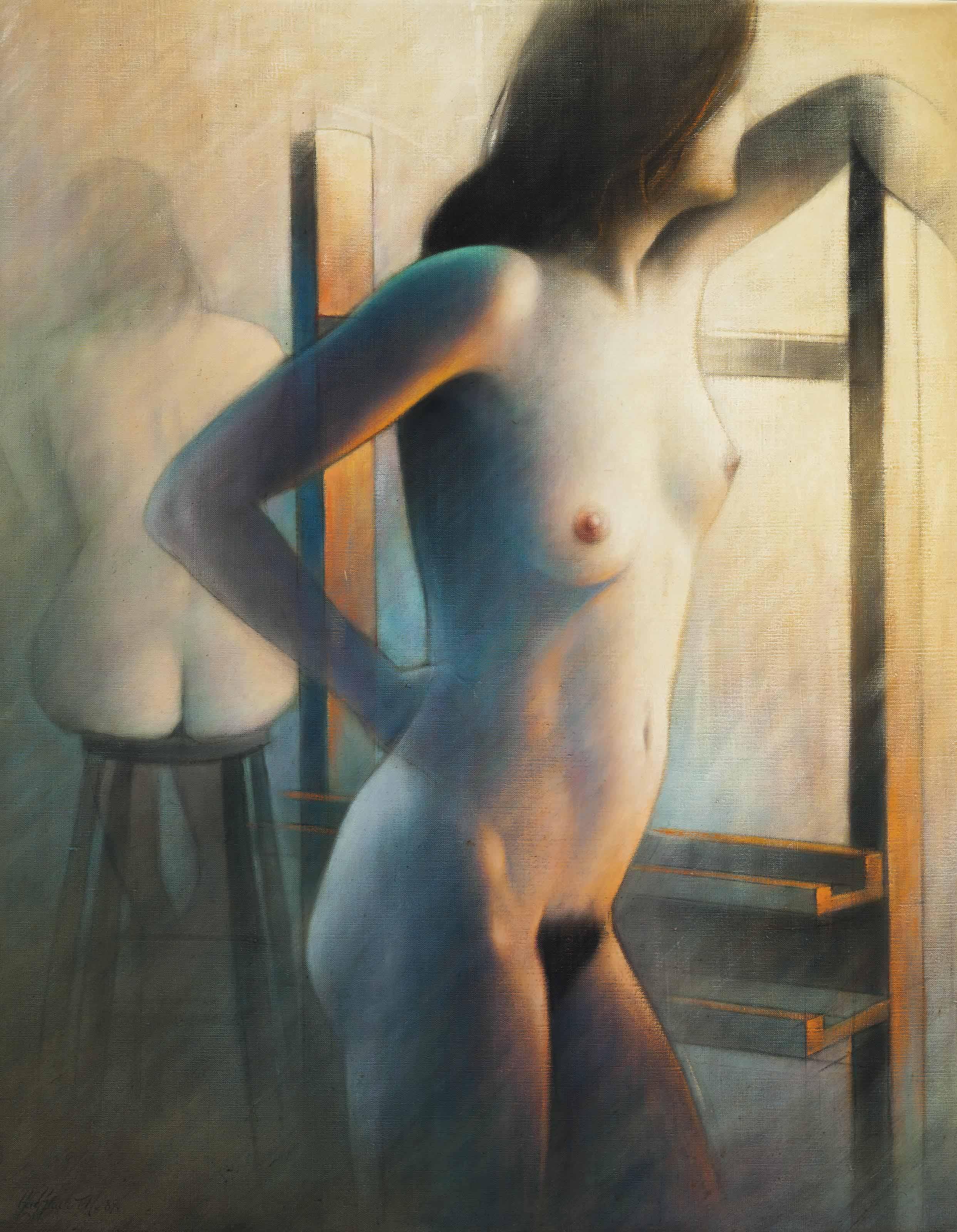 Guy Gladwell - Nude study from two views