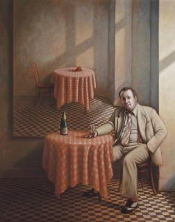 Guy Gladwell - Portrait of Peter Langan