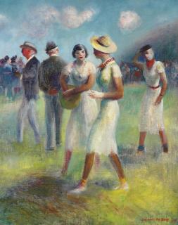 Guy Pène Du Bois - At the Races