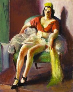 Guy Pene du Bois - Dancer Resting