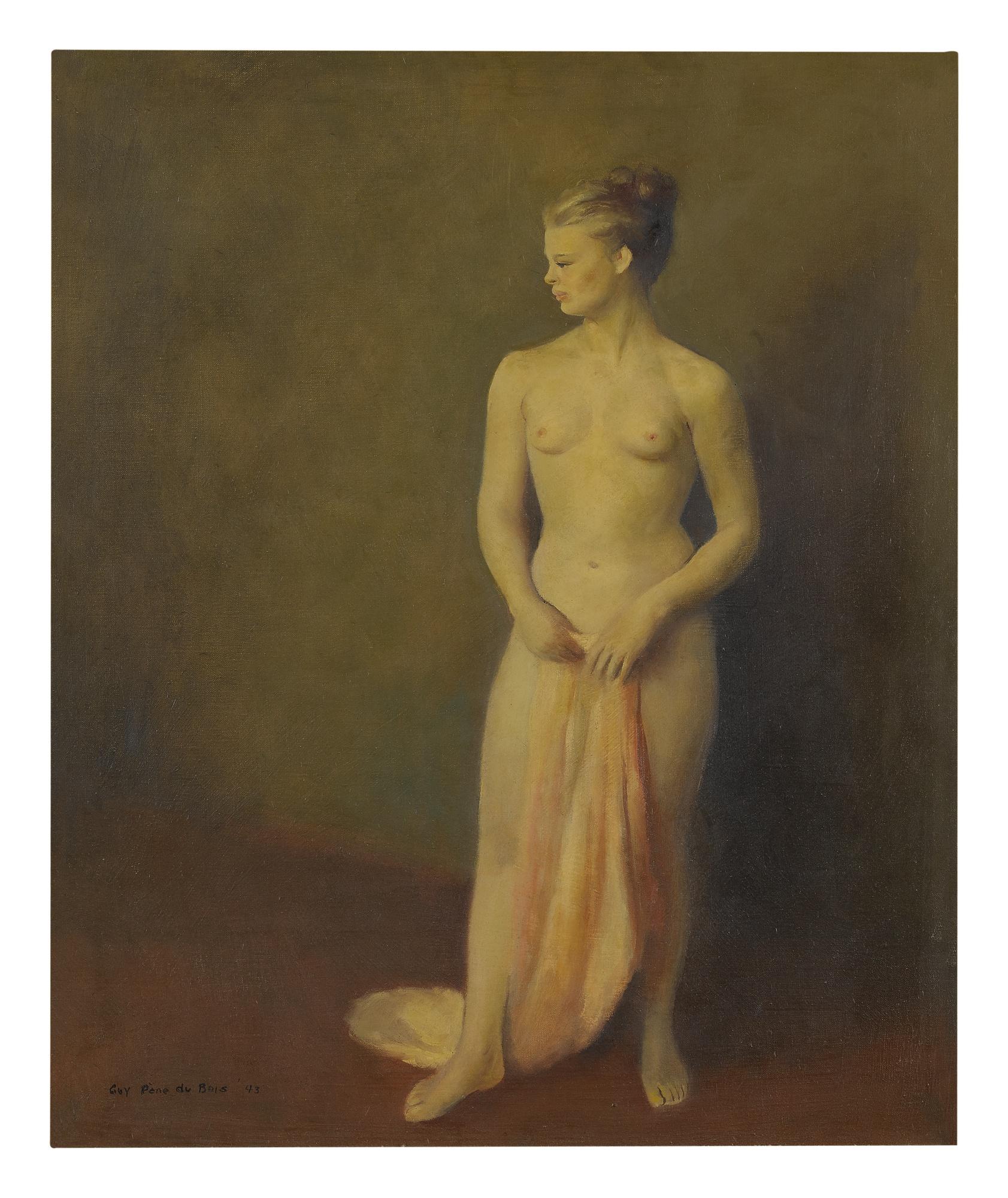 Guy Pène Du Bois - Nude With Scarf