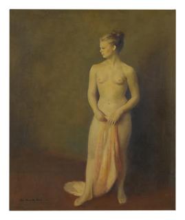 Guy Pène Du Bois - Nude With Scarf