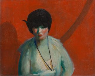 Guy Pène Du Bois - Portrait of a Flapper