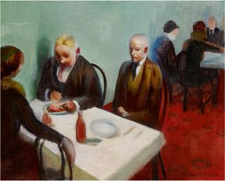 Guy Pène Du Bois - The Diners