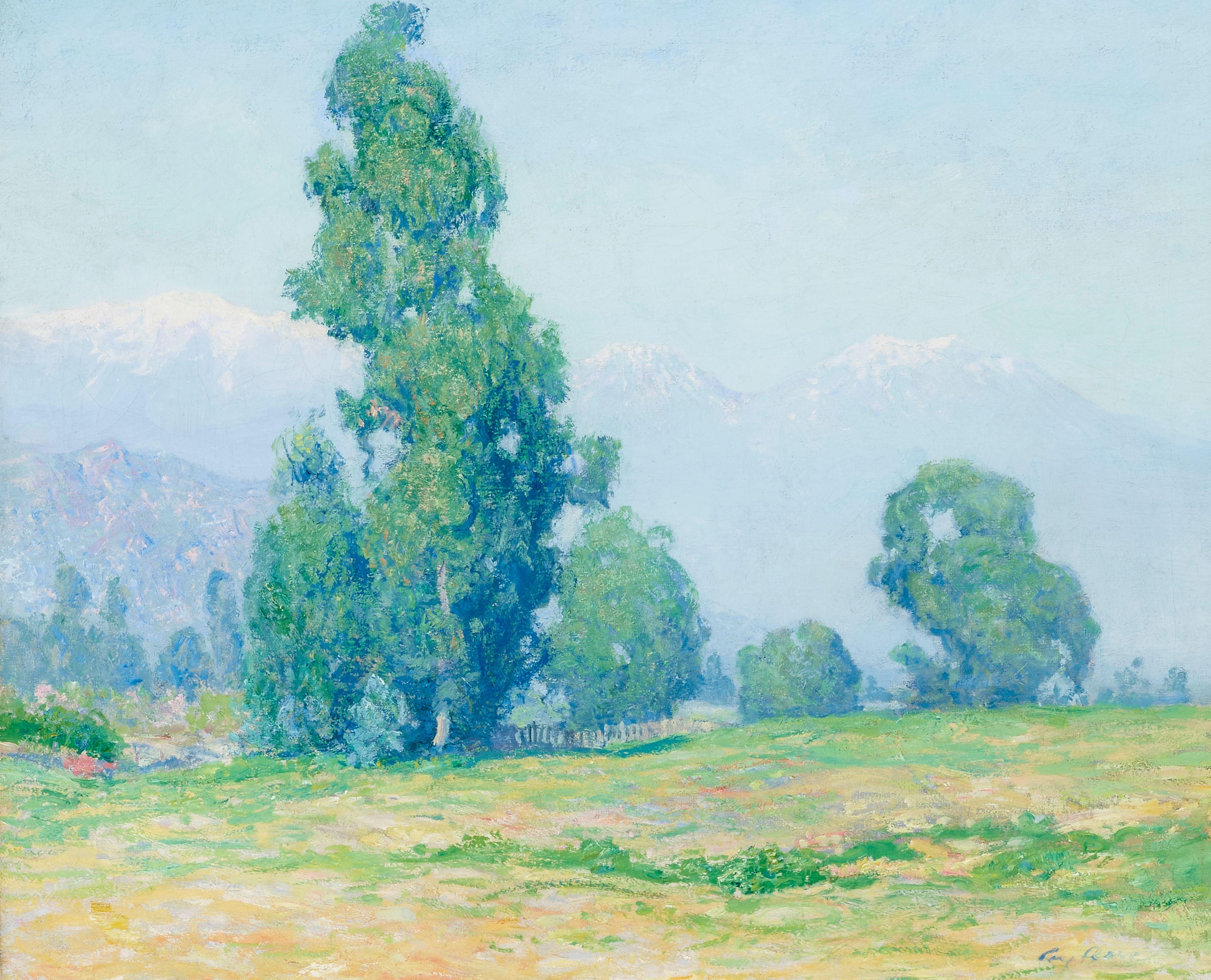 Guy Rose - Along the San Gabriel Mountains