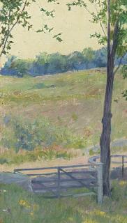 Guy Rose - Untitled (Spring Landscape)