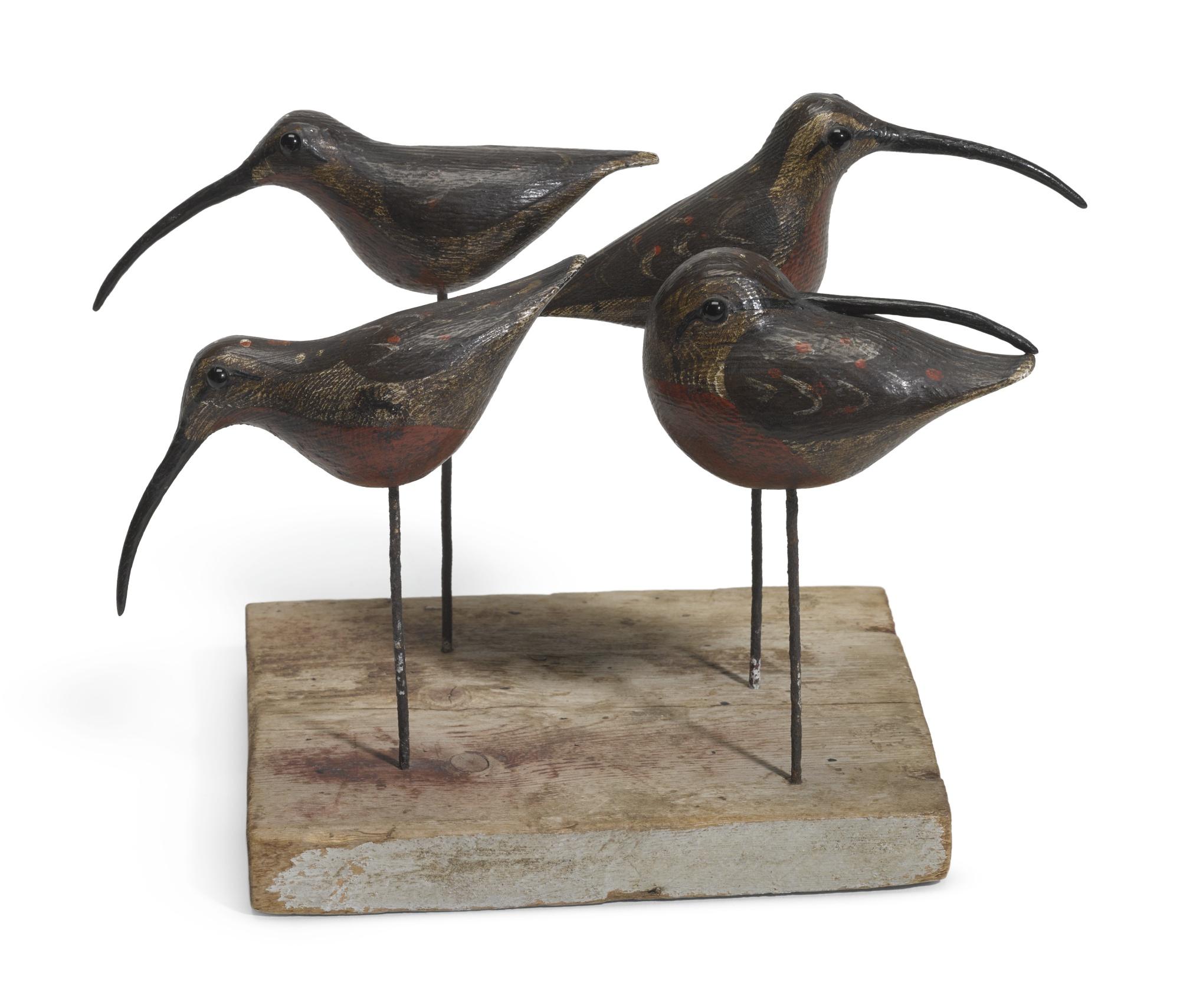 Guy Taplin - Four Dunlins
