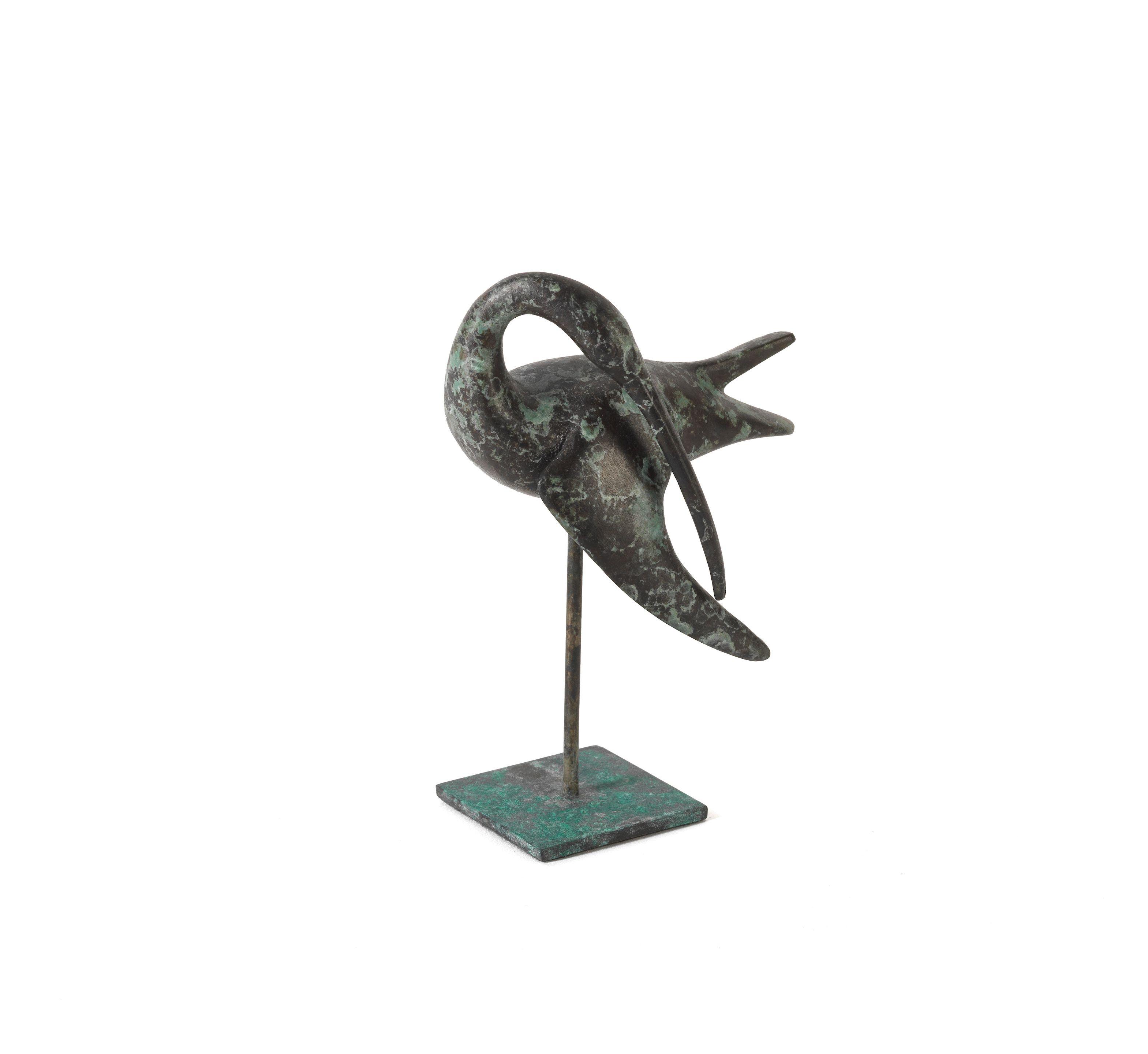 Guy Taplin - Miniature Preening Curlew 12cm (4 3/4in) high