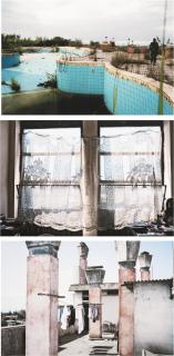 Guy Tillim - Leopold And Mobutu Series 15 The Looted Remains Of Mobutu Sese Seko\'S Residence At Gbadolite, September 2003; Lubumbashi City Hall, Dr Congo, 2007; Apartment Building, Avenue Kwame Nkrumah, Maputo, Mozambique, 2007