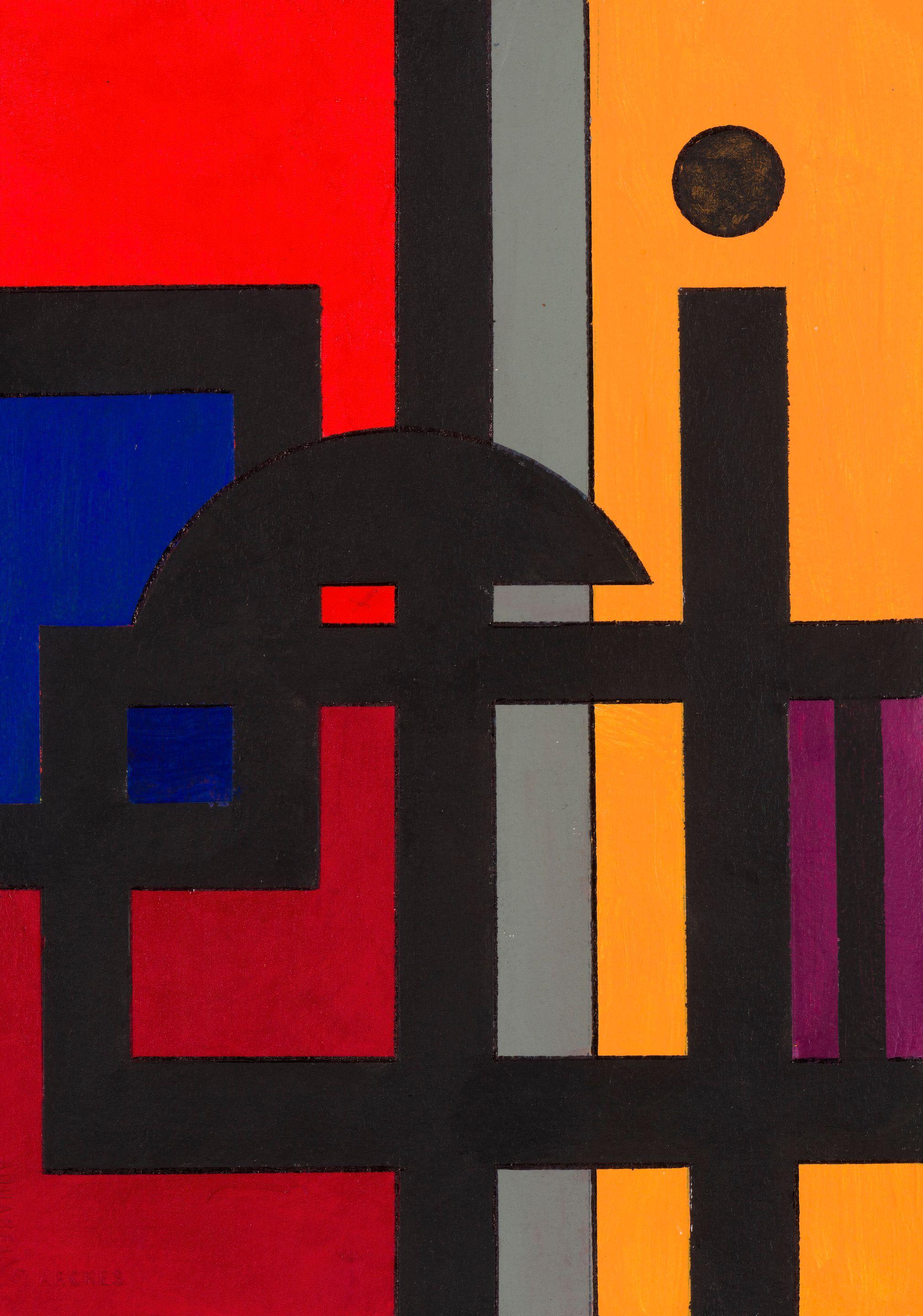 Guy Vandenbranden - Composition abstraite