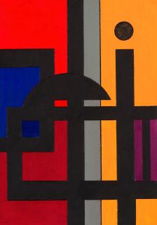 Guy Vandenbranden - Composition abstraite