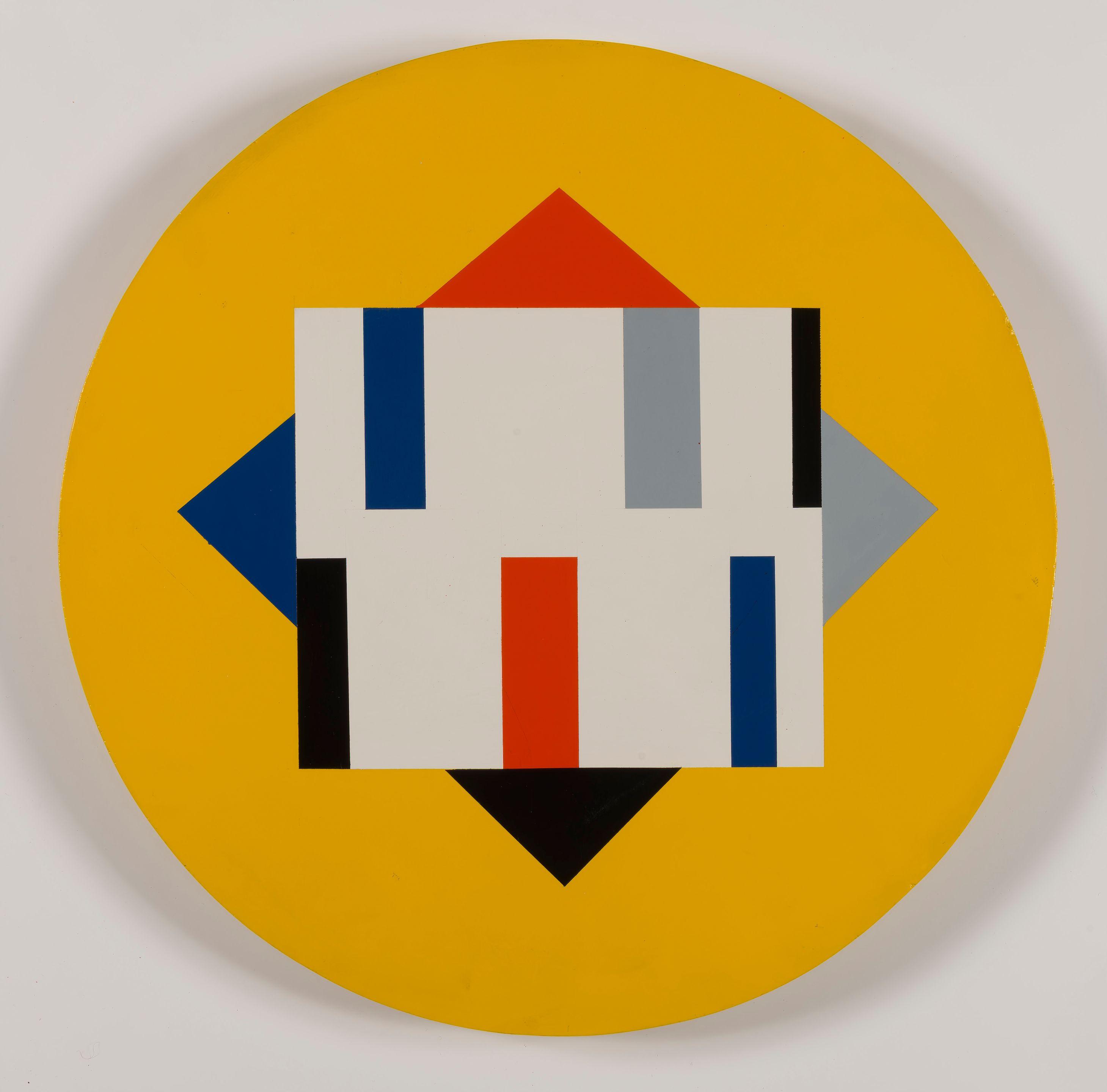 Guy Vandenbranden - Sans titre (relief jaune)