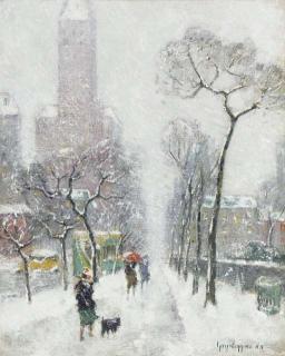 Guy Wiggins - Along Central Park