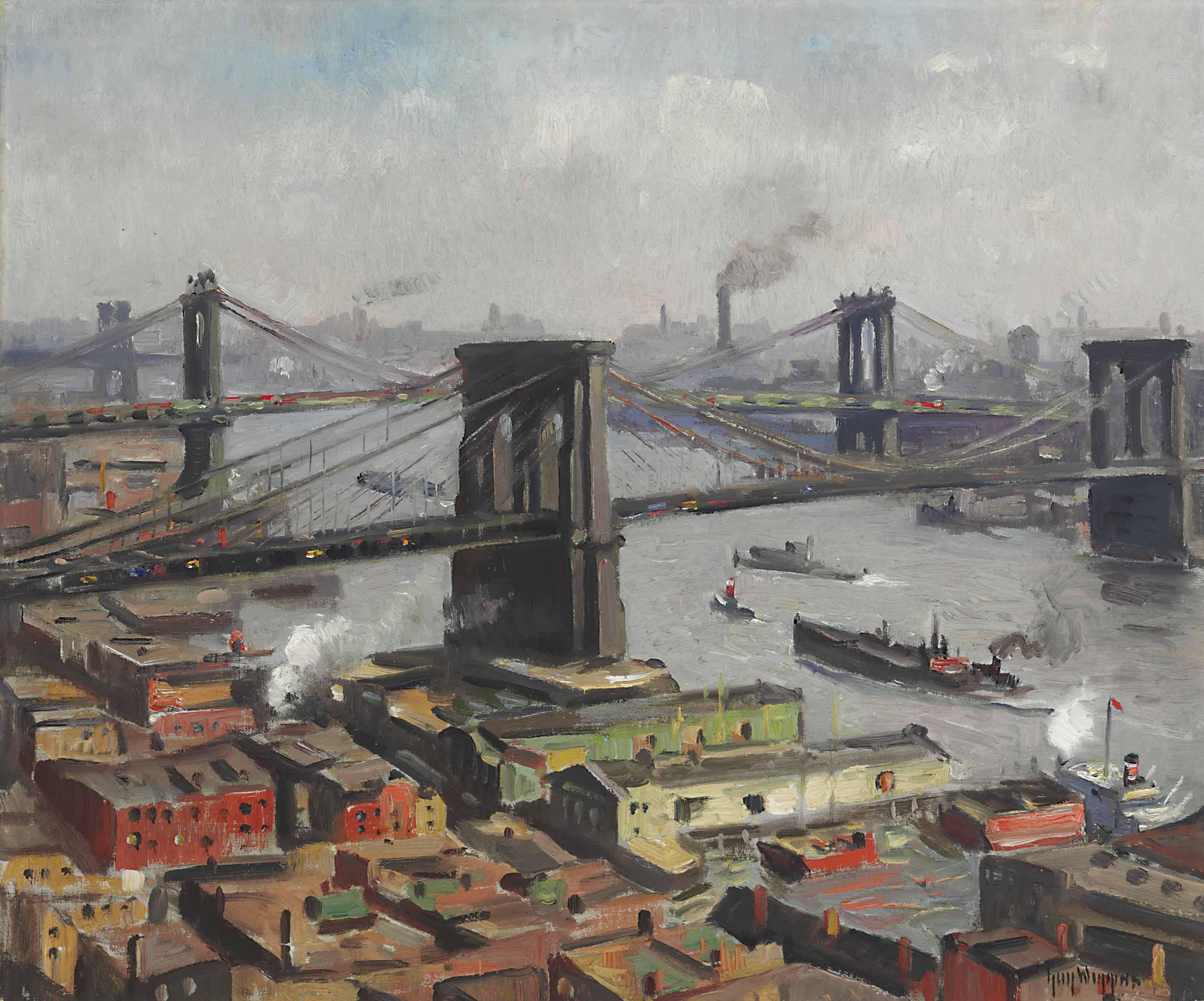 Guy Wiggins - Morning On The East River