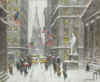 Guy Wiggins - Wall St., Winter