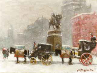 Guy Wiggins - Winter Weather, Cabs at the Plaza